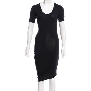 T by Alexander Wang cotton midi dress